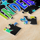 "ALEXANDER" First Name, Fun "HAPPY BIRTHDAY" Puzzle (Seite)