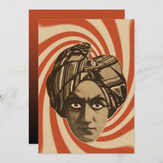 Alexander, Fortune Teller Party Einladungen (Vorne/Hinten)