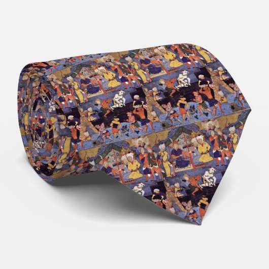 Alexander-Gebäude eine Wand gegen Gog und Magog Krawatte (Gerollt)