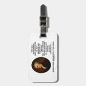 Alexander Gepäckanhänger (Vorderseite vertikal)