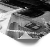 Alexander Graham Bell - Erfinder des Telefons Poster (Ecke)