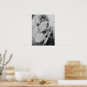 Alexander Graham Bell mit Helen Keller Poster (Küche)