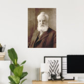 Alexander Graham Bell Portrait Poster (Heimbüro)