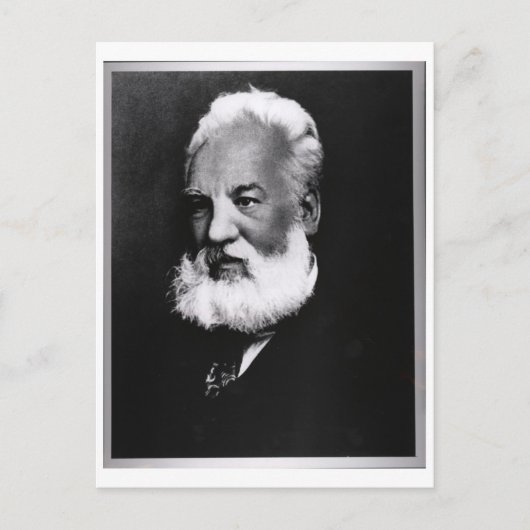 Alexander Graham Bell Postkarte (Vorderseite)