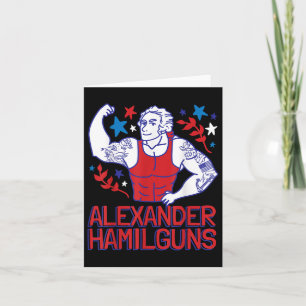 Alexander Hamilguns Hamilton 4. Juli Gym Instr Karte
