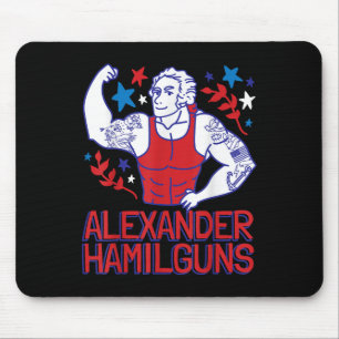 Alexander Hamilguns Hamilton 4. Juli Gym Instr Mousepad