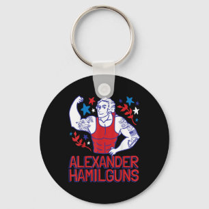 Alexander Hamilguns Hamilton 4. Juli Gym Instr Schlüsselanhänger