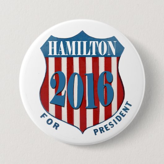 Alexander Hamilton 2016 Button (Vorderseite)