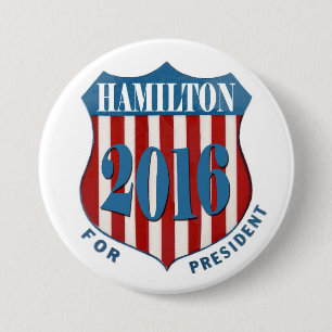 Alexander Hamilton 2016 Button