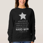 Alexander Hamilton American Quote Sweatshirt (Vorderseite)