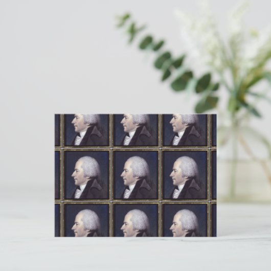 Alexander Hamilton Designs Postkarte (Stehend Vorderseite)