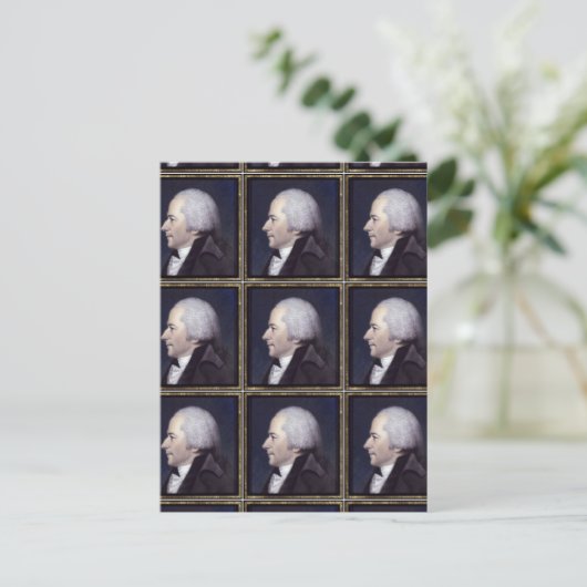 Alexander Hamilton Designs Postkarte (Stehend Vorderseite)