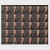 Alexander Hamilton "Enemy Leader"-Geschenk Geschenkpapier (Flach)