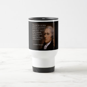 Alexander Hamilton "Enemy Leader"-Geschenk Reisebecher