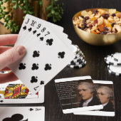 Alexander Hamilton "Enemy Leader"-Geschenk Spielkarten (In Situ)