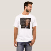 Alexander Hamilton "Enemy Leader"-Geschenk T-Shirt (Vorne ganz)