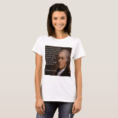 Alexander Hamilton "Enemy Leader"-Geschenk T-Shirt (Vorne ganz)
