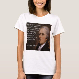 Alexander Hamilton "Feindlicher Anführer" Geschenk T-Shirt