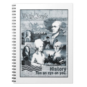 Alexander Hamilton George Washington Geschichte Ge Notizblock