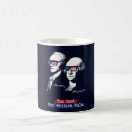 Alexander Hamilton, George Washington - zu cool Kaffeetasse
