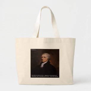 Alexander Hamilton Geschenke Jumbo Stoffbeutel