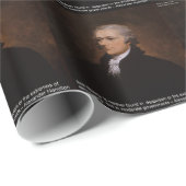 Alexander Hamilton Gifts Geschenkpapier (Rolleneckpunkt)