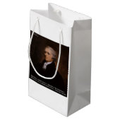 Alexander Hamilton Gifts Kleine Geschenktüte (Rückseite Schrägansicht)