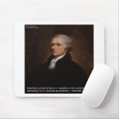 Alexander Hamilton Gifts Mousepad (Mit Mouse)