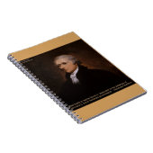 Alexander Hamilton Gifts Notizblock (Rechte Seite)