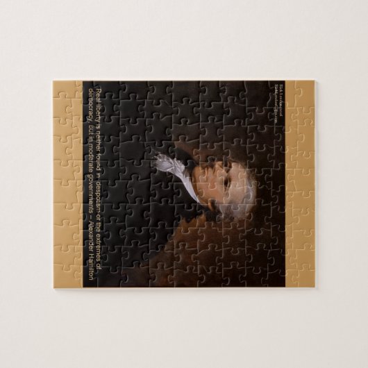 Alexander Hamilton Gifts Puzzle (Horizontal)