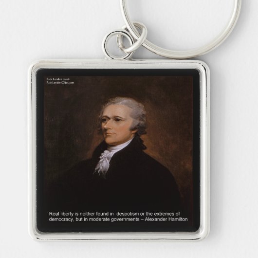 Alexander Hamilton Gifts Schlüsselanhänger (Vorne)