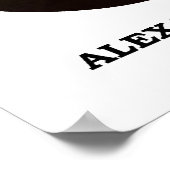 Alexander Hamilton Government Passion Constraint Poster (Ecke)