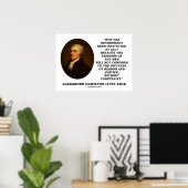 Alexander Hamilton Government Passion Constraint Poster (Heimbüro)