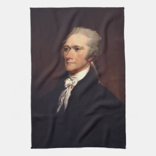 Alexander Hamilton Gründer & Federalist Papers Geschirrtuch
