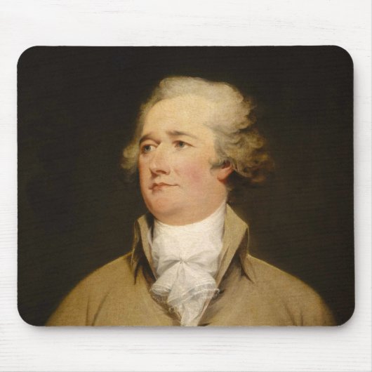 Alexander Hamilton -- Gründervater Mousepad (Vorne)