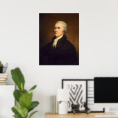 Alexander Hamilton - John Trumbull Fine Art Poster (Heimbüro)