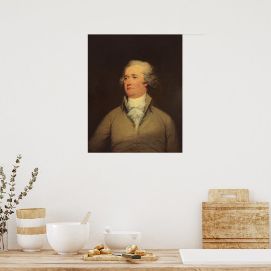 Alexander Hamilton - John Trumbull Fine Art Poster (Küche)