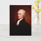 Alexander Hamilton Karte (Gelbe Blume)
