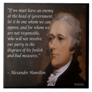 Alexander Hamilton Keramik Tile Fliese