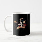 Alexander Hamilton Kings Amerika Lustig 4. Juli Kaffeetasse (Links)