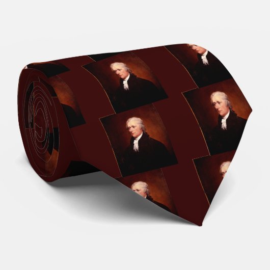 Alexander Hamilton Krawatte (Gerollt)