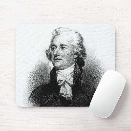 Alexander Hamilton Mousepad (Mit Mouse)