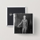 Alexander Hamilton nach dem Gemälde von 1792 Button (Vorne & Hinten)