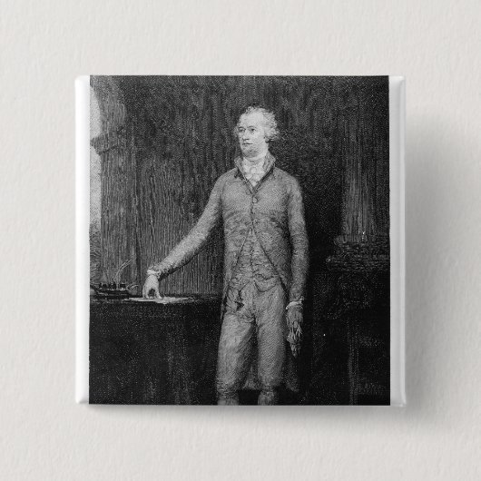 Alexander Hamilton nach dem Gemälde von 1792 Button (Vorderseite)