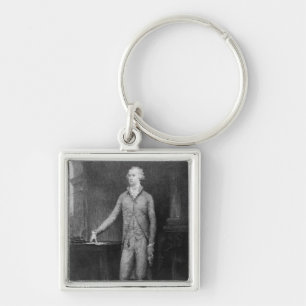 Alexander Hamilton, nach der Malerei von 1792 Schlüsselanhänger