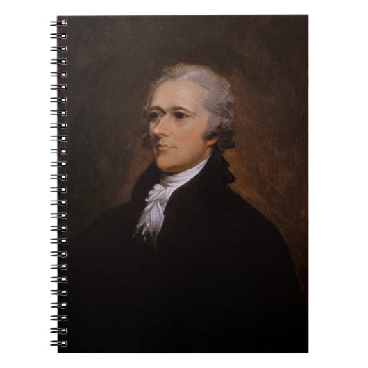 Alexander Hamilton-Notizbuch Notizblock (Vorderseite)