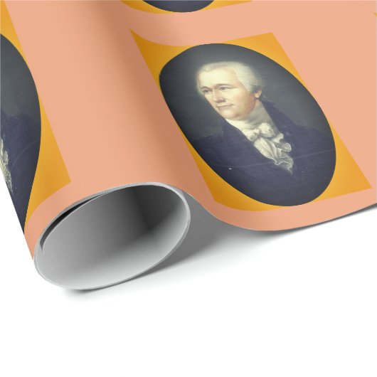 Alexander Hamilton Packpapier - Korallen (Rolleneckpunkt)