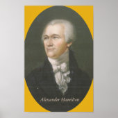 Alexander-Hamilton-Plakat Poster (Vorne)