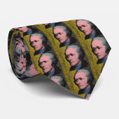 Alexander Hamilton Pop Art Portrait Krawatte (Gerollt)