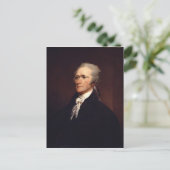 Alexander Hamilton Portrait von John Trumbull (180 Postkarte (Stehend Vorderseite)